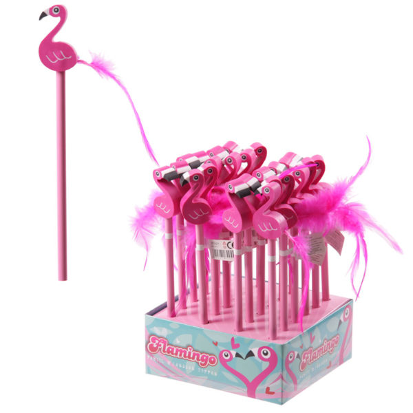 Novelty Pink Flamingo Pencil
