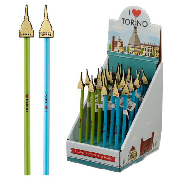 Novelty Torino Mole Pencil with PVC Topper