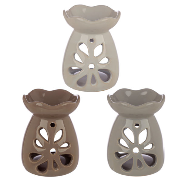 Pastel Tones Floral Ceramic Oil Burner