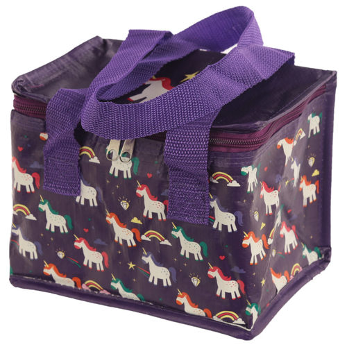Rainbow Unicorn Design Lunch Box Cool Bag