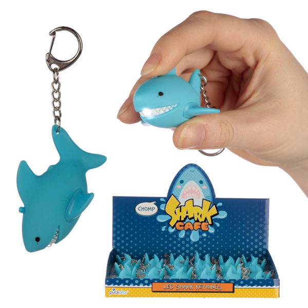 Roaring Shark Light and Sound Keyring