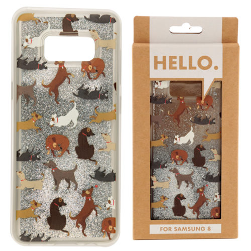 Samsung 8 Phone Case - Catch Patch Dog Design