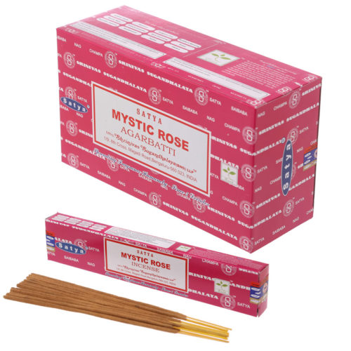 Satya Nag Champa Incense Sticks - Mystic Rose