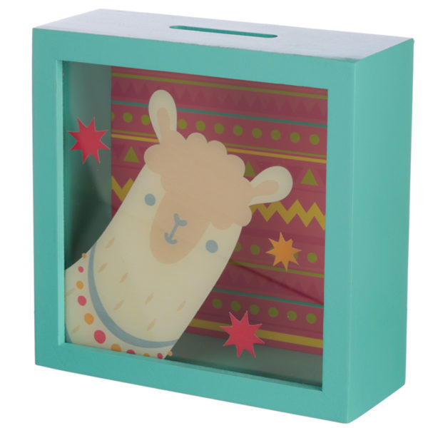 See Your Savings Money Box - Llama Design