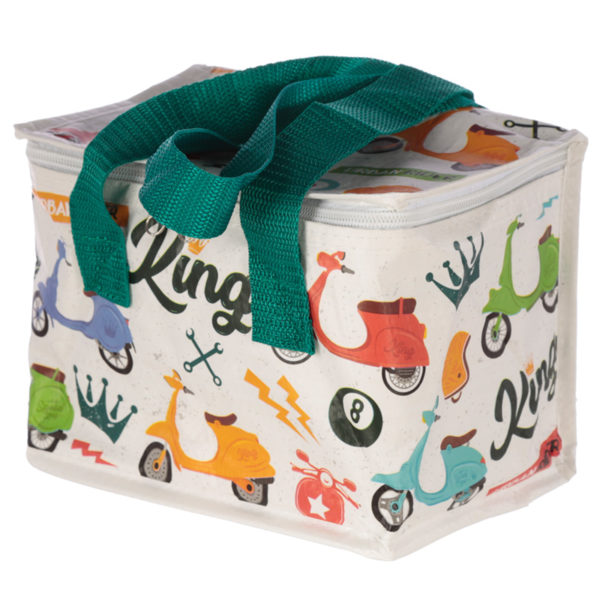 Speed King Scooter Design Lunch Box Cool Bag