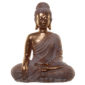 Thai Buddha Figurine - Gold and White Peace