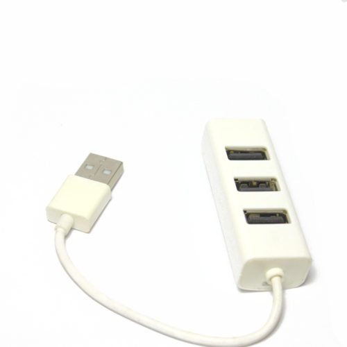 USB Hub, No brand DL-H10, 4 Ports, White - 12048