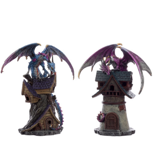Village Protector Dark Legends Dragon Figurine
