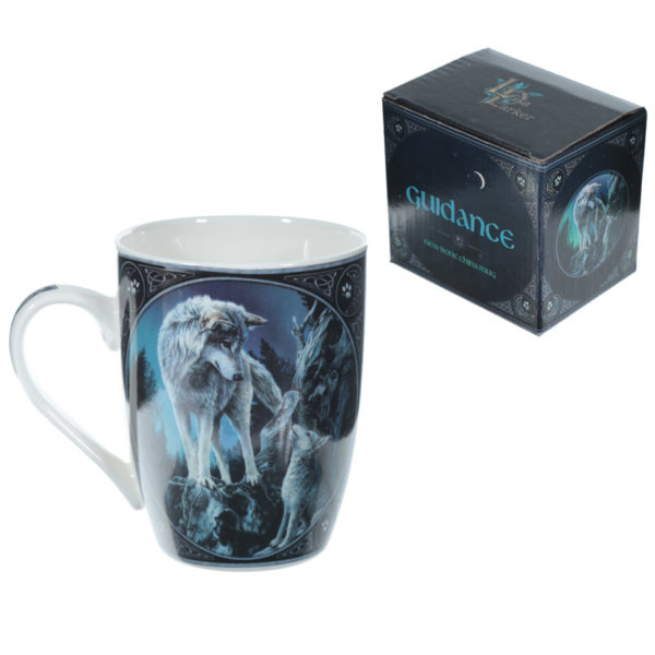 Wolf Guidance Lisa Parker Designed New Bone China Mug