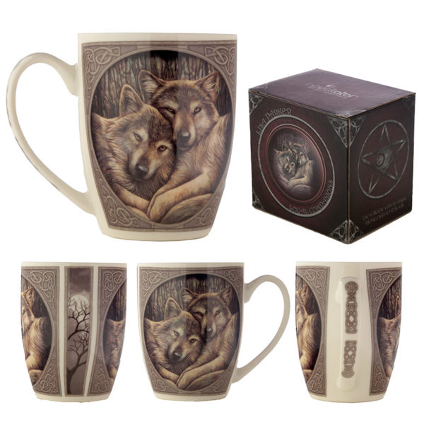 Wolves Loyal Companion Lisa Parker Designed New Bone China Mug