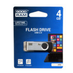 Flash Pen USB 2.0 4GB GoodRam Μαυρο