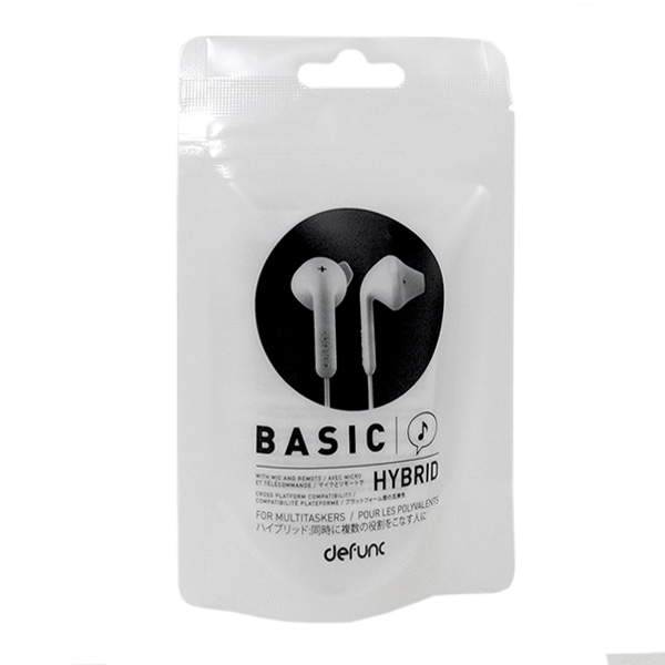 Hands free Defunc Basic Hybrid 3.5mm Άσπρo