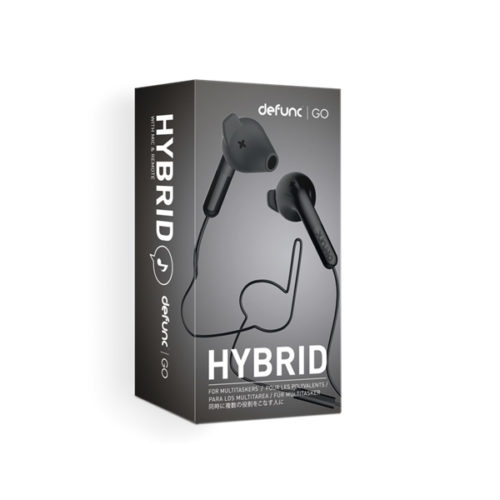 Hands free Defunc GO Hybrid 3.5mm Μαυρο