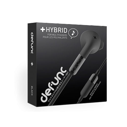 Hands free Defunc Plus + Hybrid 3.5mm Μαυρο