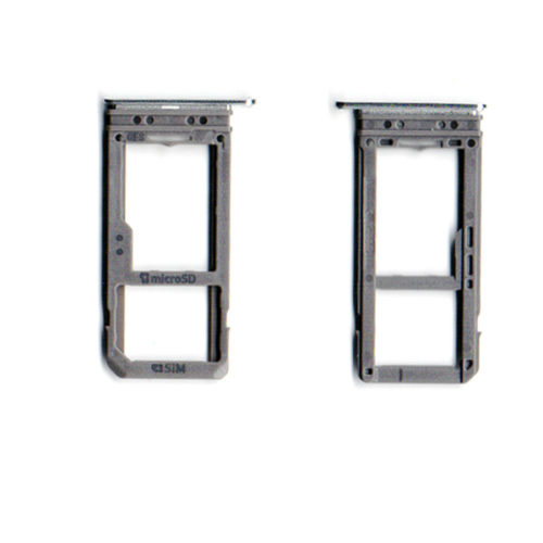 Sim Card Holder Για Samsung G955 Galaxy S8+ Ασημι OR