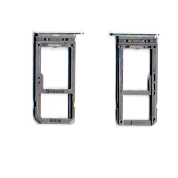 Sim Card Holder Για Samsung G955 Galaxy S8+ Ασημι OR