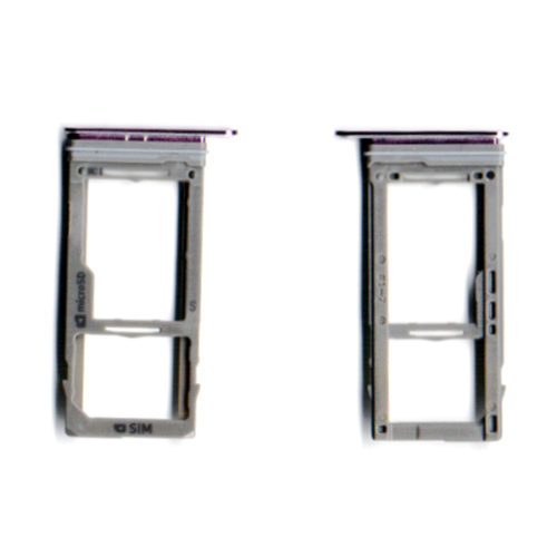 Sim Card Holder Για Samsung G965 Galaxy S9+ Μωβ OR