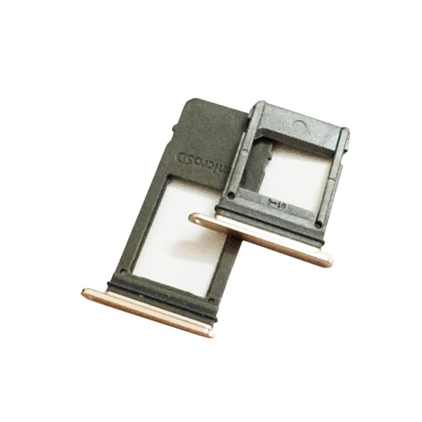 Sim και Memory Card Holder Για Samsung A520 Galaxy A5 2017 Ροζ 2τμχ