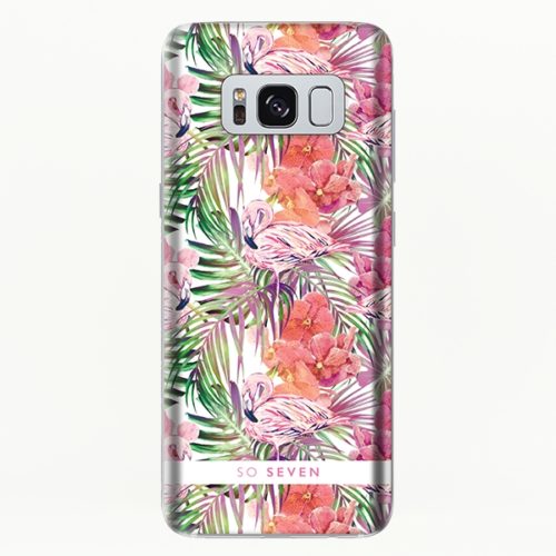 SO SEVEN RIO FLAMINGO SAMSUNG S8 backcover