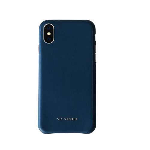 SO SEVEN PREMIUM COLORS IPHONE X XS blue backcover