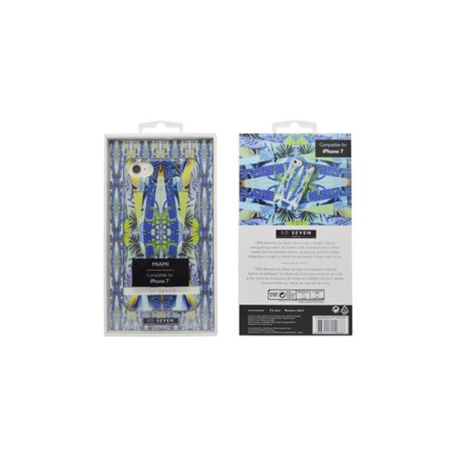 SO SEVEN MIAMI IPHONE 7 8 blue backcover