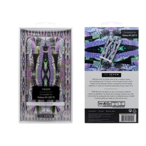 SO SEVEN MIAMI SAMSUNG A5 2017 purple backcover