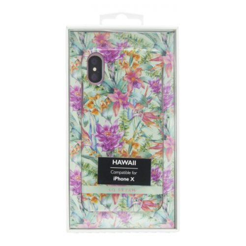 SO SEVEN HAWAI IPHONE X XS blue backcover