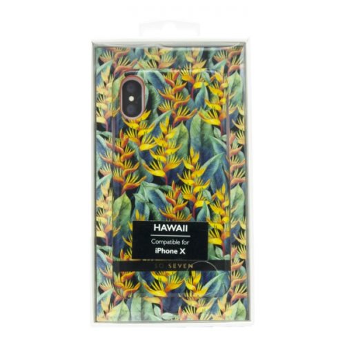 SO SEVEN HAWAI IPHONE X XS yellow backcover