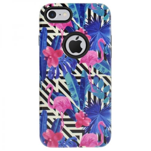 4OK FLAMINGO IPHONE 7 blue backcover