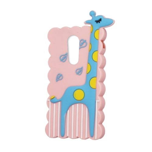 SPD TPU GIRAFFE 2 LENOVO K6 NOTE pink backcover