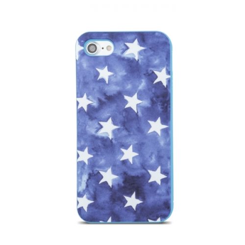 SPD TPU SILICON NIGHT STARS SAMSUNG A5 2017 blue backcover