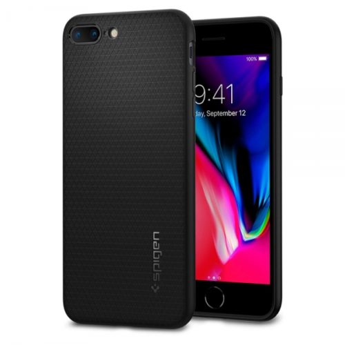 SPIGEN LIQUID AIR IPHONE 7 PLUS 8 PLUS black backcover