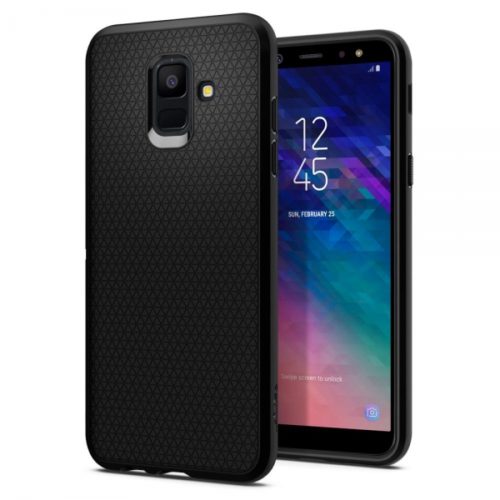 SPIGEN LIQUID AIR SAMSUNG A8 2018 black backcover