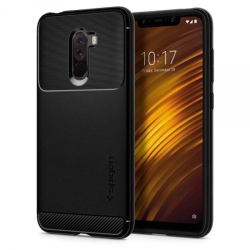 SPIGEN RUGGED ARMOR XIAOMI POCOPHONE F1 black backcover