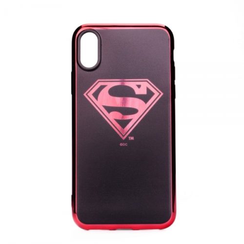 WARNER BROS SUPERMAN LUXURY CHROME IPHONE XR backcover