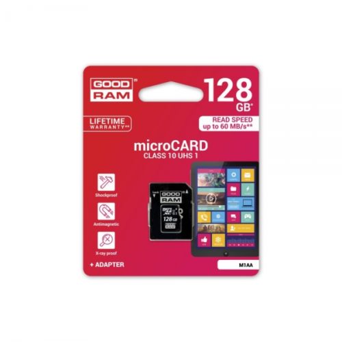 Memory Card microSD GOODRAM 128GB CLASS 10