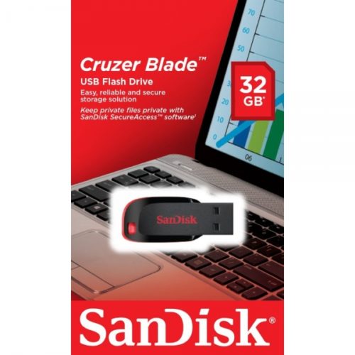 ΣΤΙΚΑΚΙ ΜΝΗΜΗΣ SANDISK CRUZER 32GB