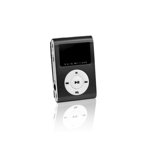 SETTY MP3 PLAYER with LCD + EARPHONES black