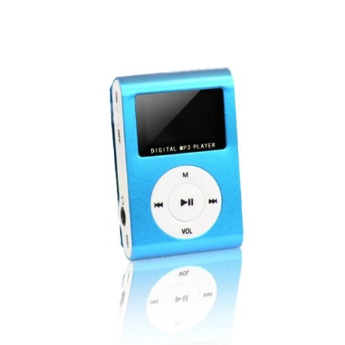 SETTY MP3 PLAYER with LCD + EARPHONES blue