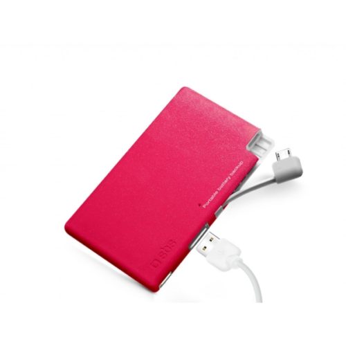 SBS POWER BANK UNIVERSAL 2200 mAh red