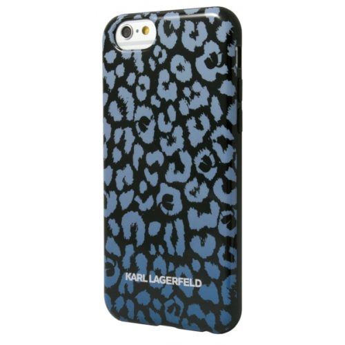 KARL LAGERFELD IPHONE 5 5s KAMOUFLAGE blue backcover