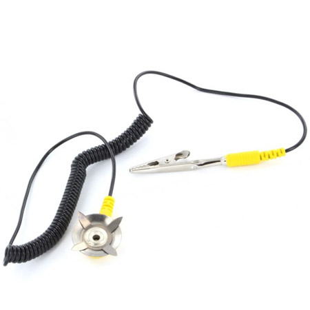 Αντιστατικο Καλωδιο Σπιραλ Γειωσης Ταπητα Με Κροκοδειλακι