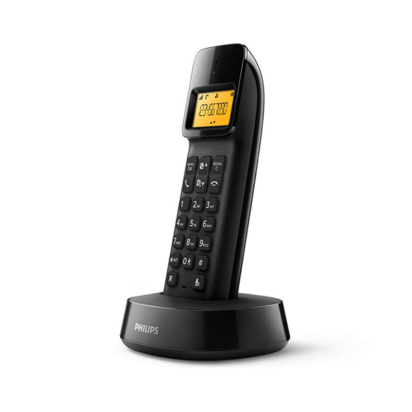 Ασυρματο τηλεφωνο Philips D140 μαυρο