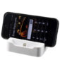 Βαση Φορτισης Classic Dock Για Apple iPhone 5 Ασπρη Με 8 pin Υποδοχη Χωρις Καλωδιο
