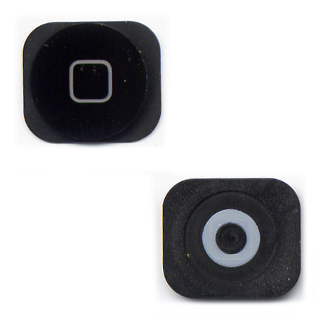 Εξωτερικο Κουμπι Για Apple iPhone 5C Home Button Μαυρο OR