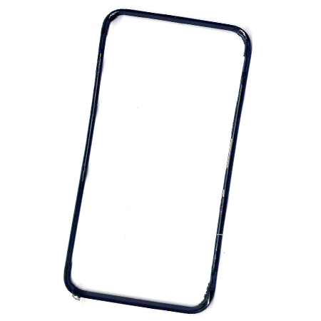 Εξωτερικο Περιμετρικο Στεφανι Οθονης Για Apple iPhone 4 Μαυρο OEM