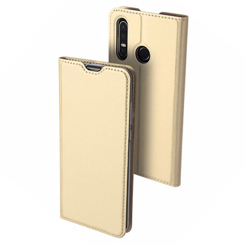 Θηκη Book DD Skin Pro Huawei P30 Lite  Χρυση