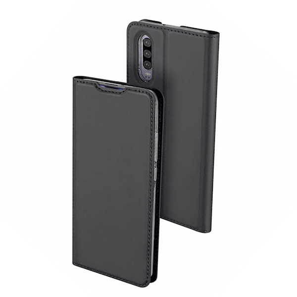Θηκη Book DD Skin Pro Huawei P30 Μαυρη