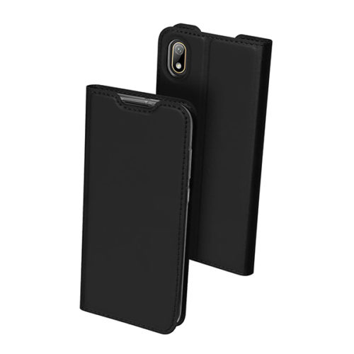 Θηκη Book DD Skin Pro Huawei Y5 2019 Μαυρη