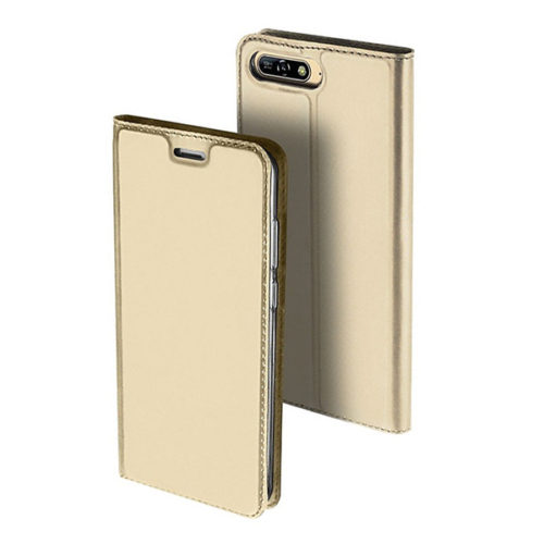 Θηκη Book DD Skin Pro Huawei Y6 2018 Χρυση